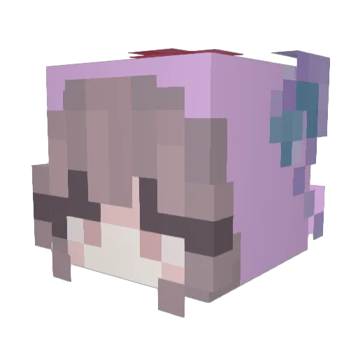 PlAcToN29 Minecraft avatar head, 3D render