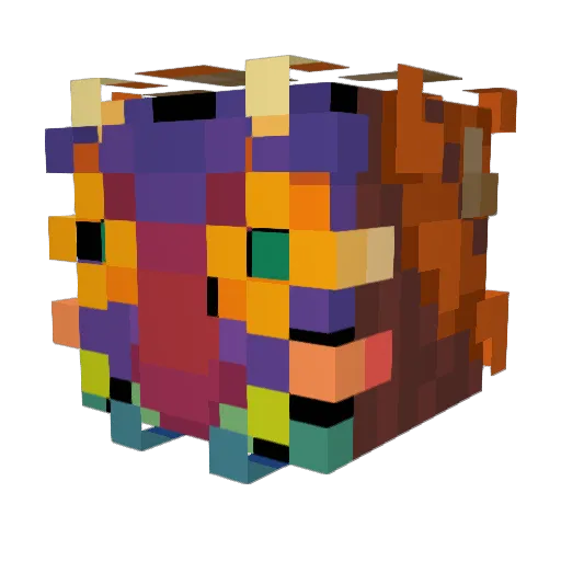Plague_Doctor_LM Minecraft avatar head, 3D render