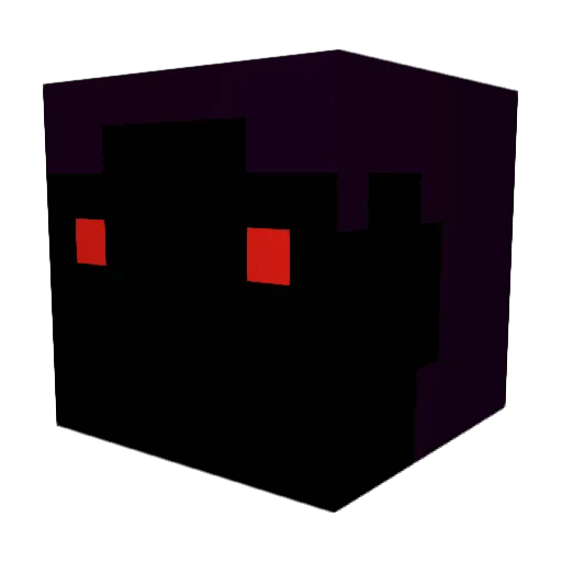 Plahr Minecraft avatar head, 3D render