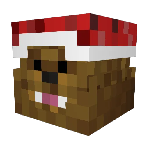 PlaneComb236266 Minecraft avatar head, 3D render