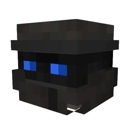 PlanetBunny Minecraft avatar head, 3D render