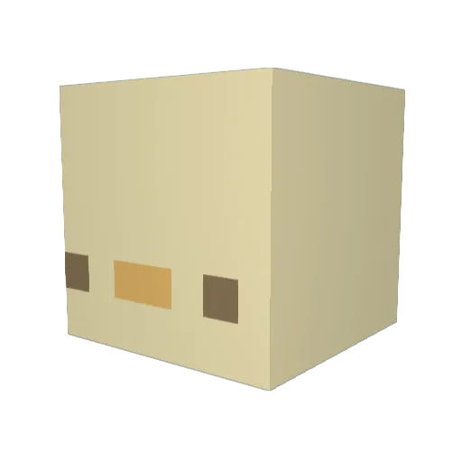 PlanetFinesse Minecraft avatar head, 3D render