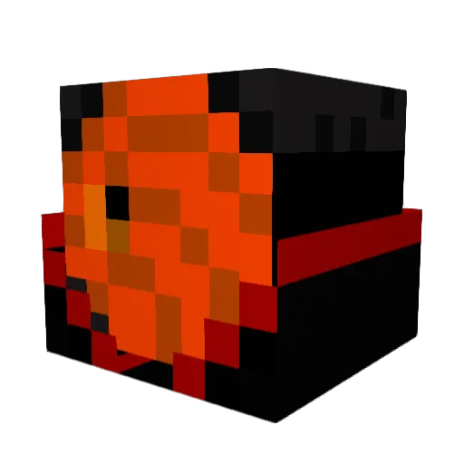 Planteraaa Minecraft avatar head, 3D render