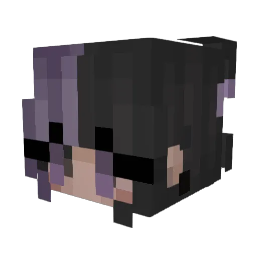 PlantyyBabyy Minecraft avatar head, 3D render
