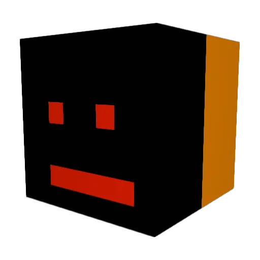Plapex Minecraft avatar head, 3D render
