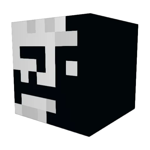 PlasmaATL Minecraft avatar head, 3D render