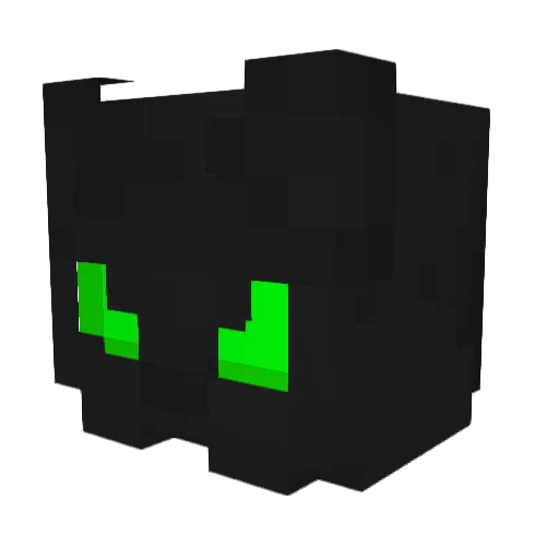 PlasmaDatboi Minecraft avatar head, 3D render