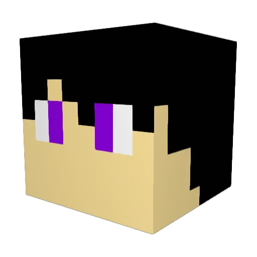 PlasmaTiger Minecraft avatar head, 3D render