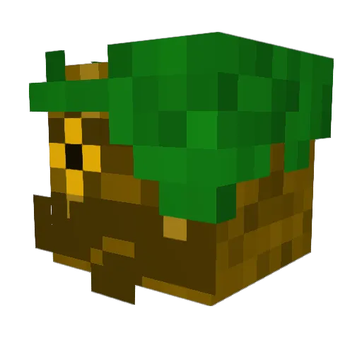 Plasmacheese245 Minecraft avatar head, 3D render