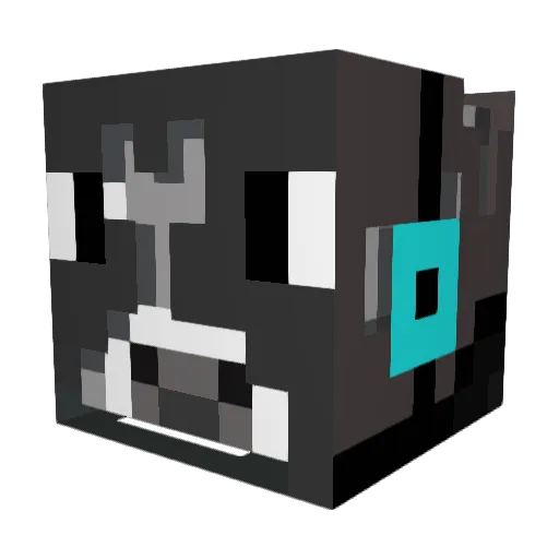 Plasmapatrick Minecraft avatar head, 3D render