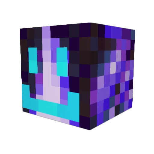 Plasmax19 Minecraft avatar head, 3D render
