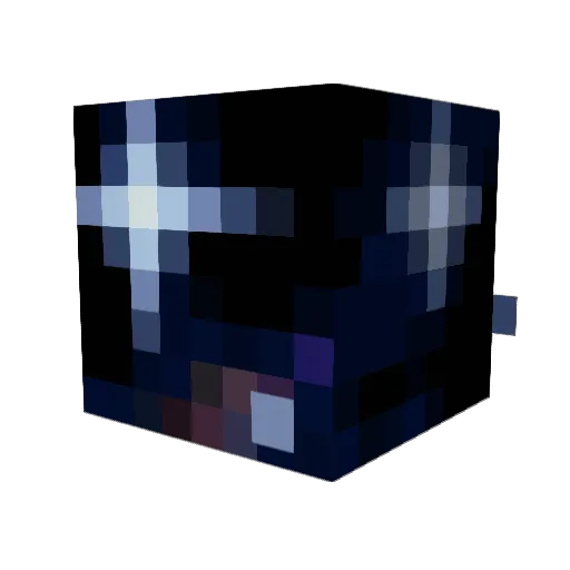 Plasmith Minecraft avatar head, 3D render