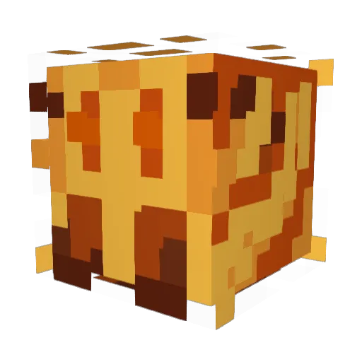 Plasstar Minecraft avatar head, 3D render