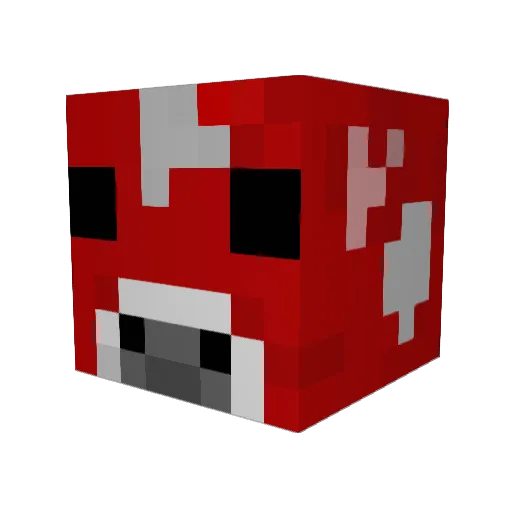 Plastis1339 Minecraft avatar head, 3D render