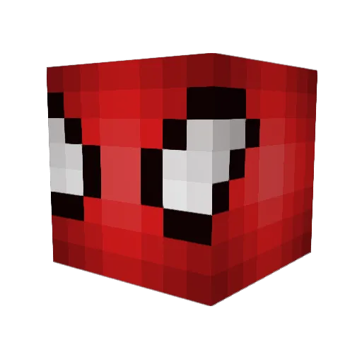 PlatSlayz Minecraft avatar head, 3D render