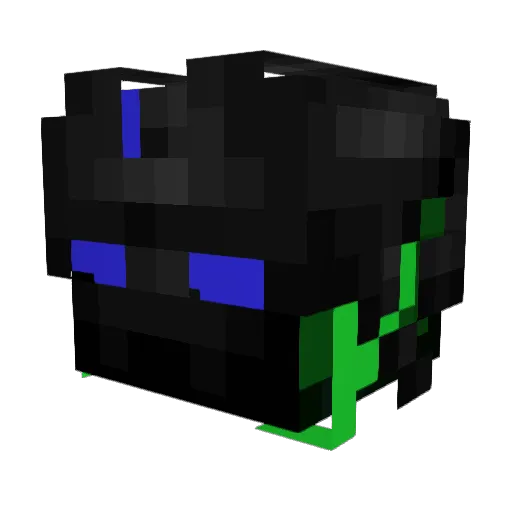 Platan_knight Minecraft avatar head, 3D render
