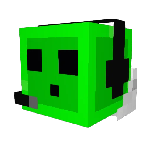 PlatinumCorn504 Minecraft avatar head, 3D render