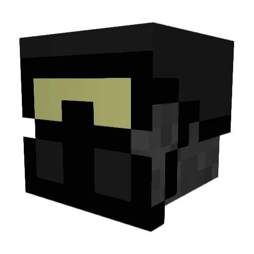 PlayBoiXaid Minecraft avatar head, 3D render