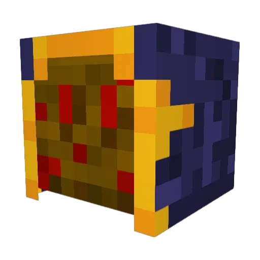 PlayCraftFR Minecraft avatar head, 3D render