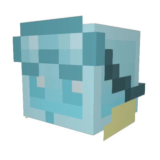 PlayMan13 Minecraft avatar head, 3D render
