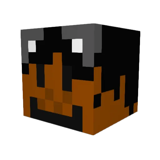 PlayTheEpic Minecraft avatar head, 3D render