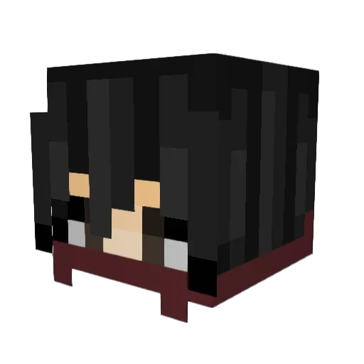 Playboi__Ari Minecraft avatar head, 3D render