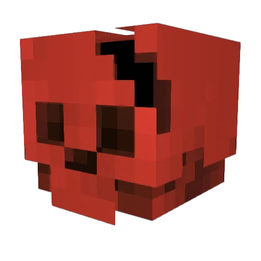 PlayerFromGame Minecraft avatar head, 3D render