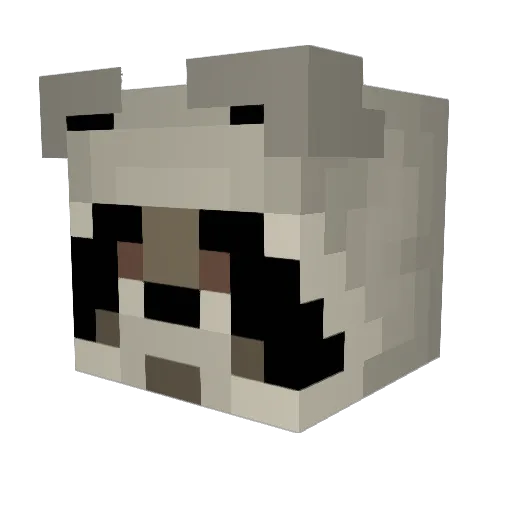PlayerInDistres Minecraft avatar head, 3D render