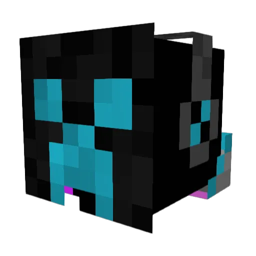 PlayerLuis2006 Minecraft avatar head, 3D render