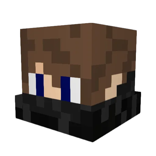 PlayerSlider Minecraft avatar head, 3D render