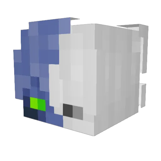 PlayerToBlame Minecraft avatar head, 3D render