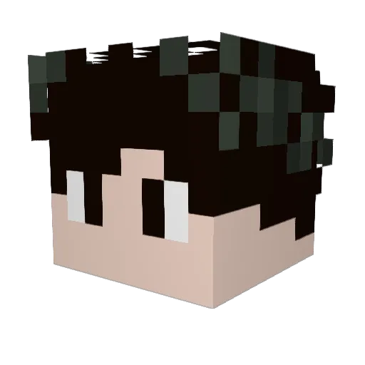 Player_0ne1 Minecraft avatar head, 3D render