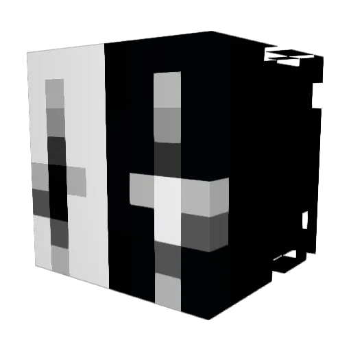 Player_FX Minecraft avatar head, 3D render