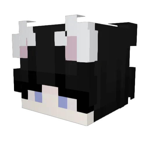 Player_Hunter19 Minecraft avatar head, 3D render