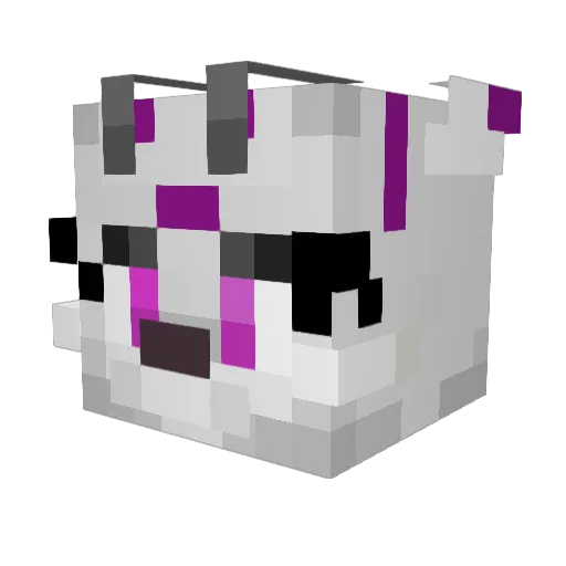 Player_artwork Minecraft avatar head, 3D render