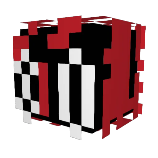 Playerxxxx95 Minecraft avatar head, 3D render