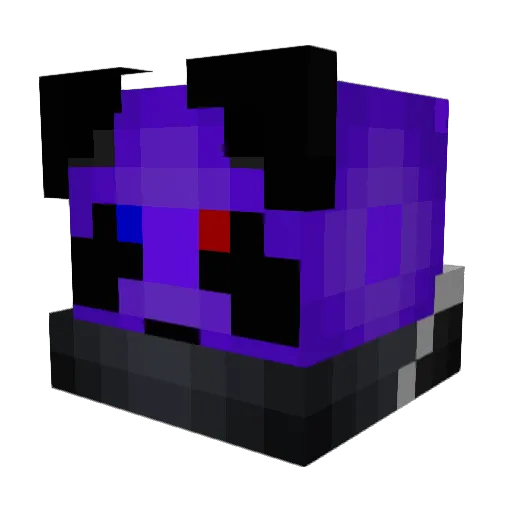 Playlandoo Minecraft avatar head, 3D render