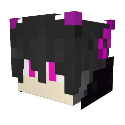 Playmaker888 Minecraft avatar head, 3D render