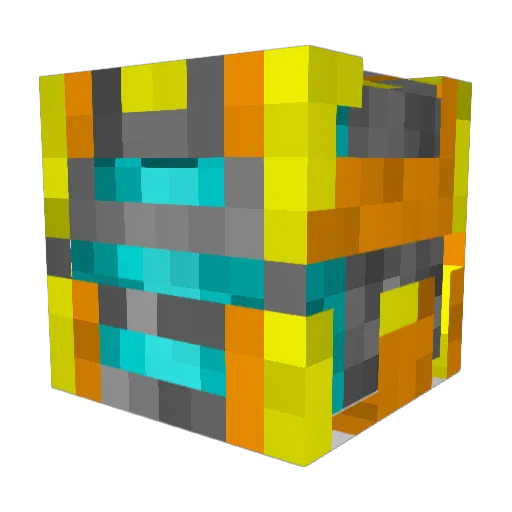 Playwithmychod Minecraft avatar head, 3D render