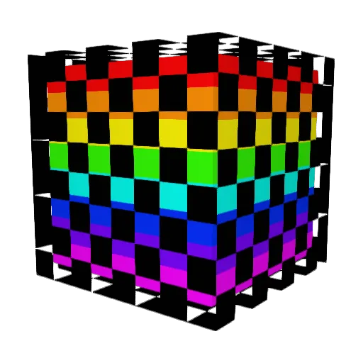 PlbkAvi Minecraft avatar head, 3D render