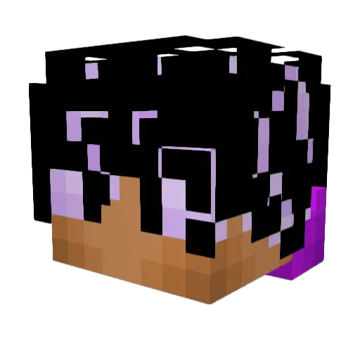 PleaseBanThis Minecraft avatar head, 3D render