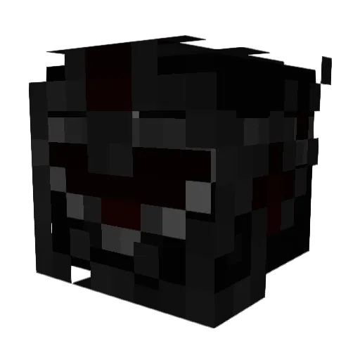 PleaseHug Minecraft avatar head, 3D render