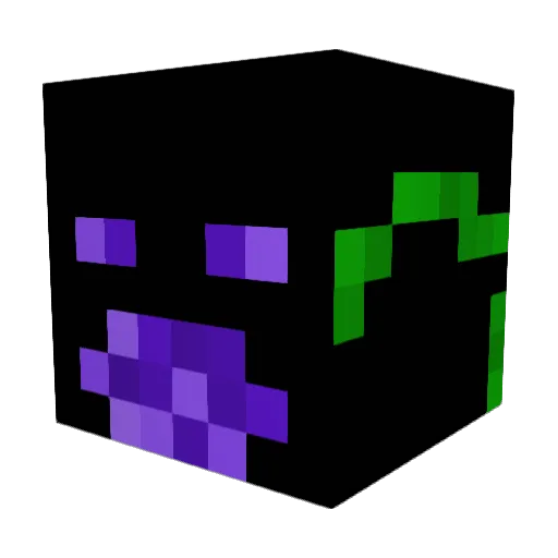 PleasureBandit Minecraft avatar head, 3D render