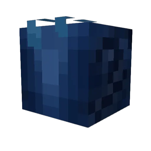 Plectre Minecraft avatar head, 3D render