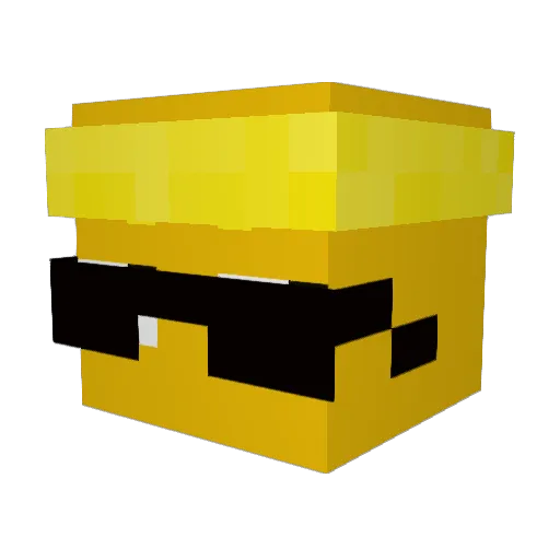 PledgerJNF Minecraft avatar head, 3D render