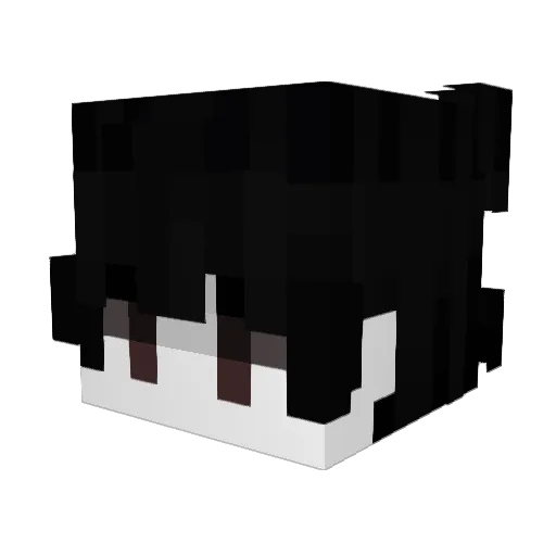 Pleit Minecraft avatar head, 3D render