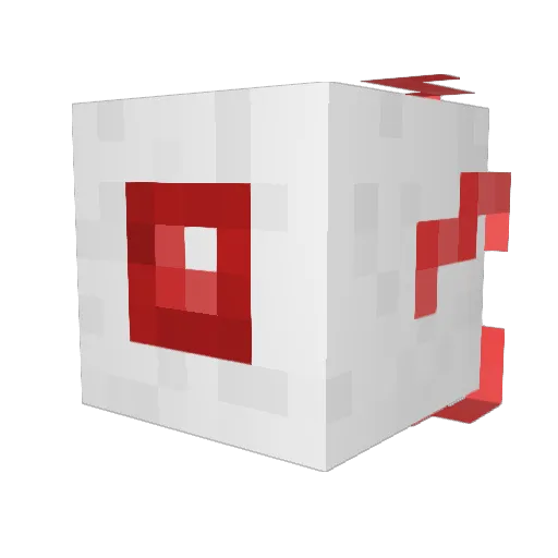 Plissken9 Minecraft avatar head, 3D render