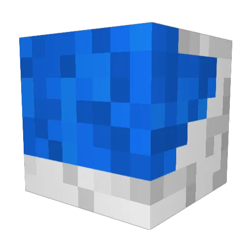 Plofski Minecraft avatar head, 3D render