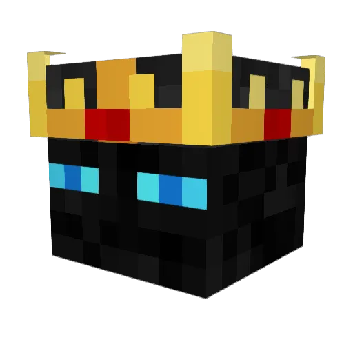 Ploomek_ Minecraft avatar head, 3D render
