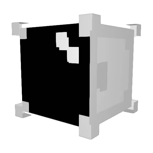 Ploown Minecraft avatar head, 3D render